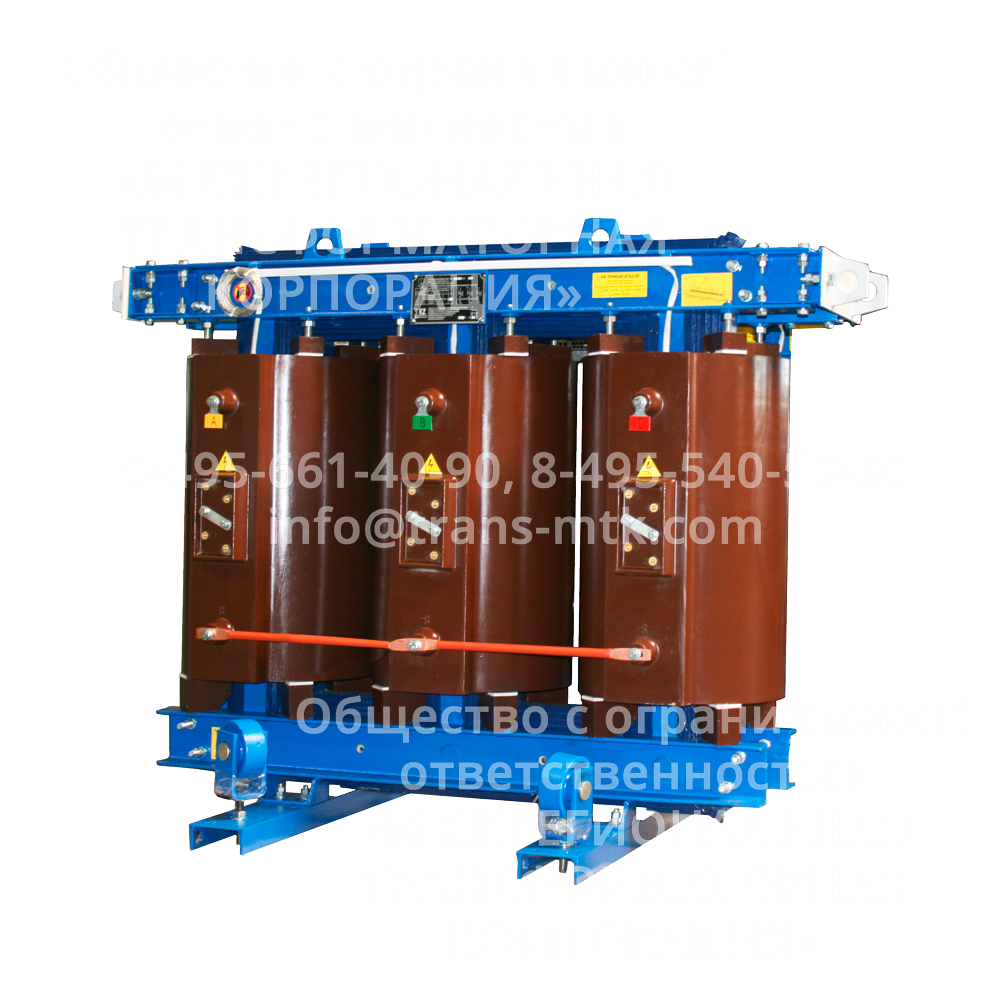 КТЗ. ТСЛ-630/6/0,4 У/Ун-0 сухой трансформатор (описание,габариты,  характеристики) купить в Москве с доставкой по России.